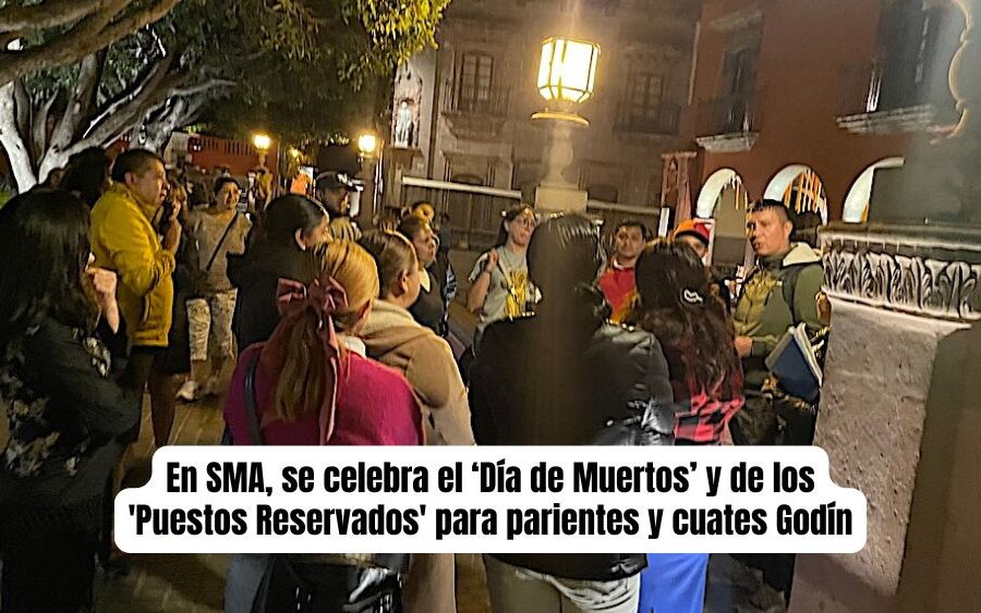 ¿Quién dijo ‘Día de Muertos’? más bien es el Día de los ‘Puestos’ para los amigos del Municipio