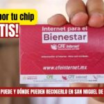 Beneficiarios de programas del Bienestar de todo Guanajuato, ya pueden ir por su chip gratuito con internet y llamadas