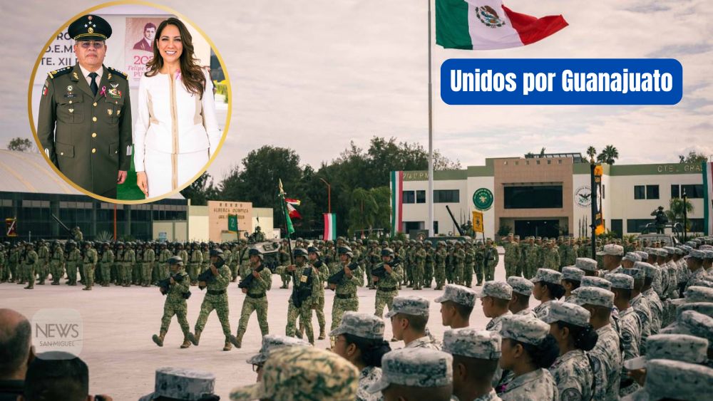  Gobernadora Libia Dennise García y SEDENA afinan coordinación para Guanajuato