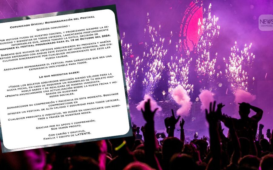 Cancela Municipio festival de música electrónica que harían en San Miguel de Allende