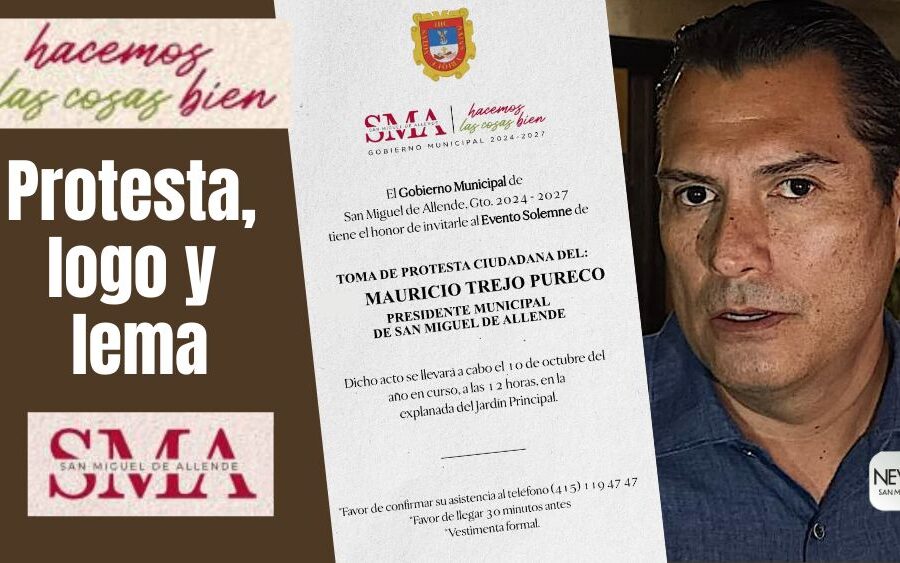 Reparten invitaciones para Toma de Protesta y presentan lema de: «Hacemos las cosas bien»