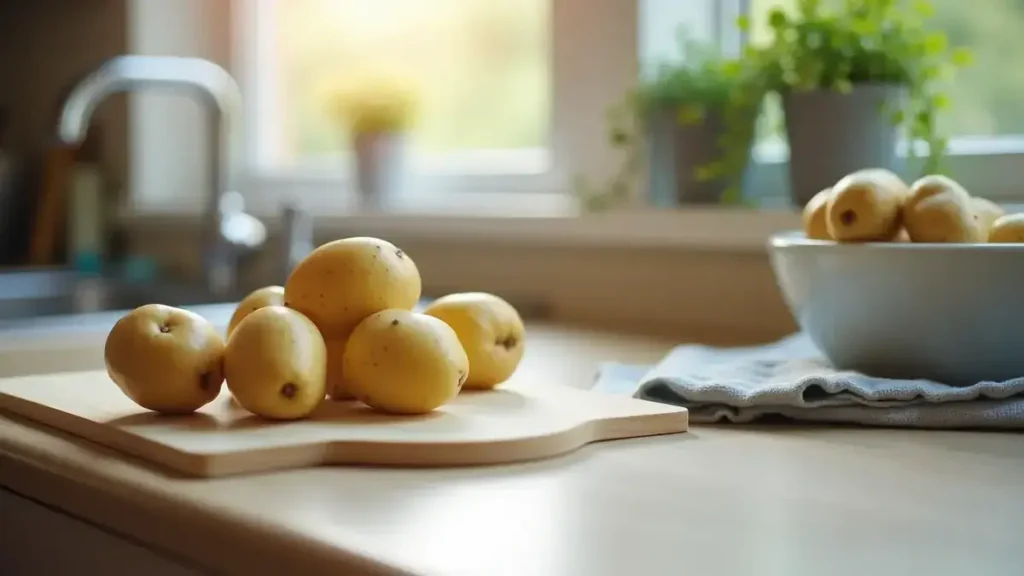 ¿Hay que lavar las patatas antes o después de pelarlas?