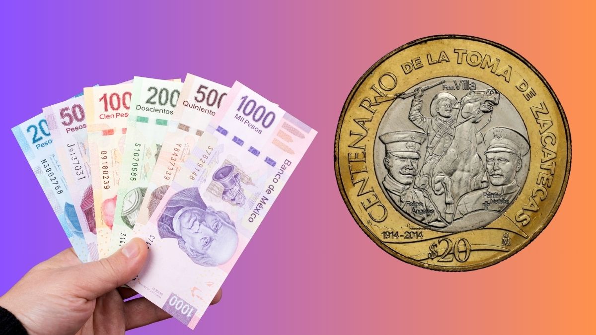 Esta moneda de 20 pesos se vende muy cara, es la más rara de México y tal vez la tengas en tu billetera