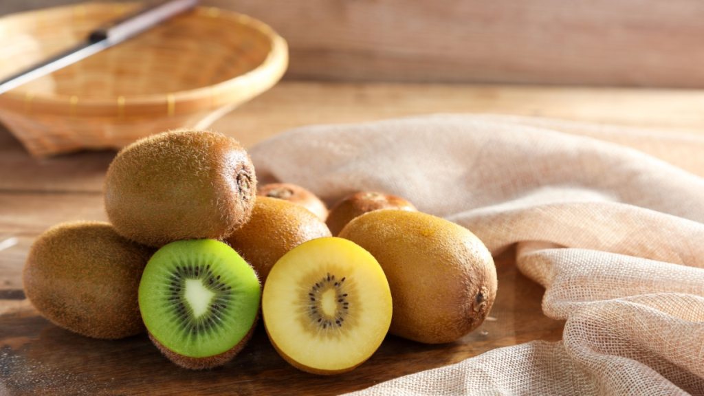 Kiwi verde o kiwi amarillo, no tienen el mismo sabor ni los mismos beneficios