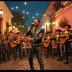 revive la mágica actuación de maluma acompañando a un mariachi en las encantadoras calles de san miguel de allende. un espectáculo que fusiona la música tradicional con el carisma del artista, creando un recuerdo imborrable en un escenario de ensueño.