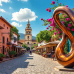 cemex y san miguel de allende celebran la rica tradición artesanal con una impresionante escultura que rinde homenaje a la creatividad de los artesanos locales, destacando la fusión entre arte y comunidad.