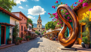 cemex y san miguel de allende celebran la rica tradición artesanal con una impresionante escultura que rinde homenaje a la creatividad de los artesanos locales, destacando la fusión entre arte y comunidad.