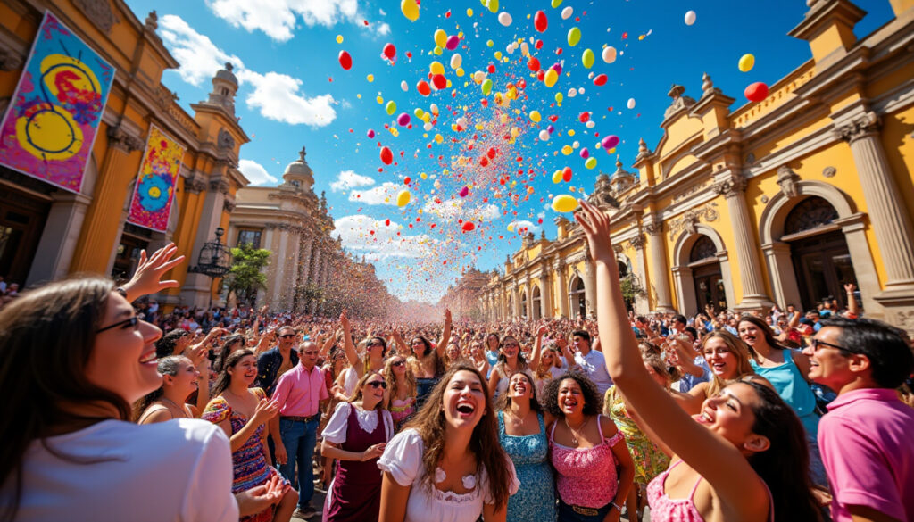 descubre la magia del carnaval de cascarones en san miguel de allende, una celebración repleta de tradición y alegría. sumérgete en esta colorida fiesta donde la cultura y la diversión se entrelazan, creando momentos inolvidables.