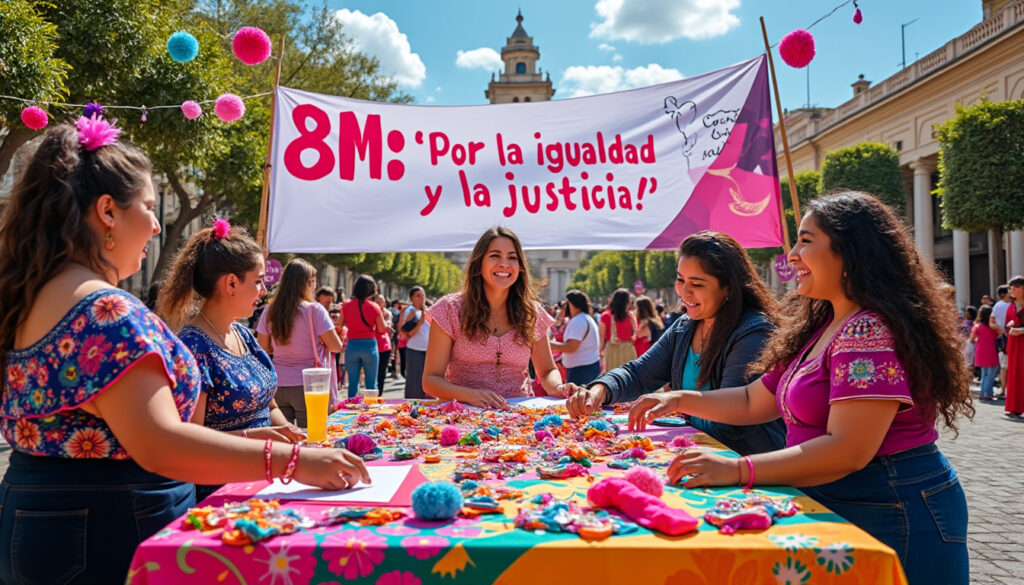 únete a los preparativos para el 8m en celaya, san miguel de allende y acámbaro. descubre actividades, talleres, charlas e intervenciones artísticas con pañuelos, además de inspiradoras marchas que celebran la lucha por la igualdad de género y los derechos de las mujeres.