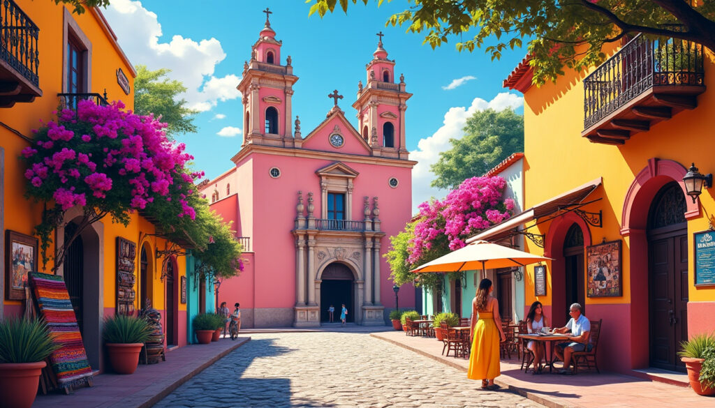 descubre san miguel de allende, un encantador tesoro mexicano lleno de historia, cultura vibrante y arquitectura colonial. déjate llevar por sus calles empedradas y su ambiente artístico, y vive una experiencia única en este destino que combina tradición y modernidad.