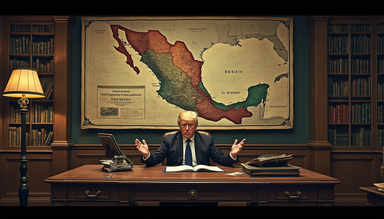 descubre cómo trump revitaliza la relación con méxico, regresando a la esencia del siglo xix en 'cien días de impacto'. un análisis profundo de las implicaciones políticas y sociales de este renovado vínculo.