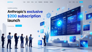 descubre la nueva suscripción exclusiva de 200 dólares lanzada por claude de anthropic. un cambio en el mercado que marca el inicio de una tendencia seguida por otros. ¡infórmate sobre esta innovación y lo que significa para el futuro de la ia!