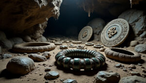 descubre los fascinantes hallazgos en una cueva mexicana, donde arqueólogos han encontrado enormes brazaletes de caracoles y antiguos discos de piedra. este descubrimiento arroja nueva luz sobre las culturas prehispánicas y su conexión con el entorno natural.