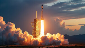 el despegue del falcon 9 de spacex ilumina el cielo mexicano con su impresionante lanzamiento, marcando un hito en la exploración espacial y la colaboración internacional.