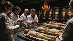 descubre cómo la cultura ha decidido retirar 10 restos humanos de museos nacionales, mientras que las momias egipcias siguen en exhibición. un análisis de la ética y la preservación en el ámbito museístico.