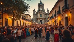 descubre la emocionante peregrinación del señor de la columna en san miguel de allende, una tradición llena de fe y devoción que une a miles de fieles en una experiencia espiritual única.