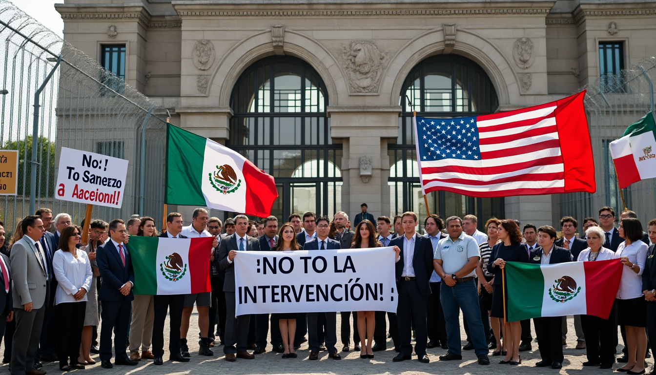 méxico ha presentado oficialmente una protesta a estados unidos por el aumento de tropas en su frontera, expresando su preocupación por la seguridad y la soberanía nacional en medio de tensiones crecientes entre ambos países.