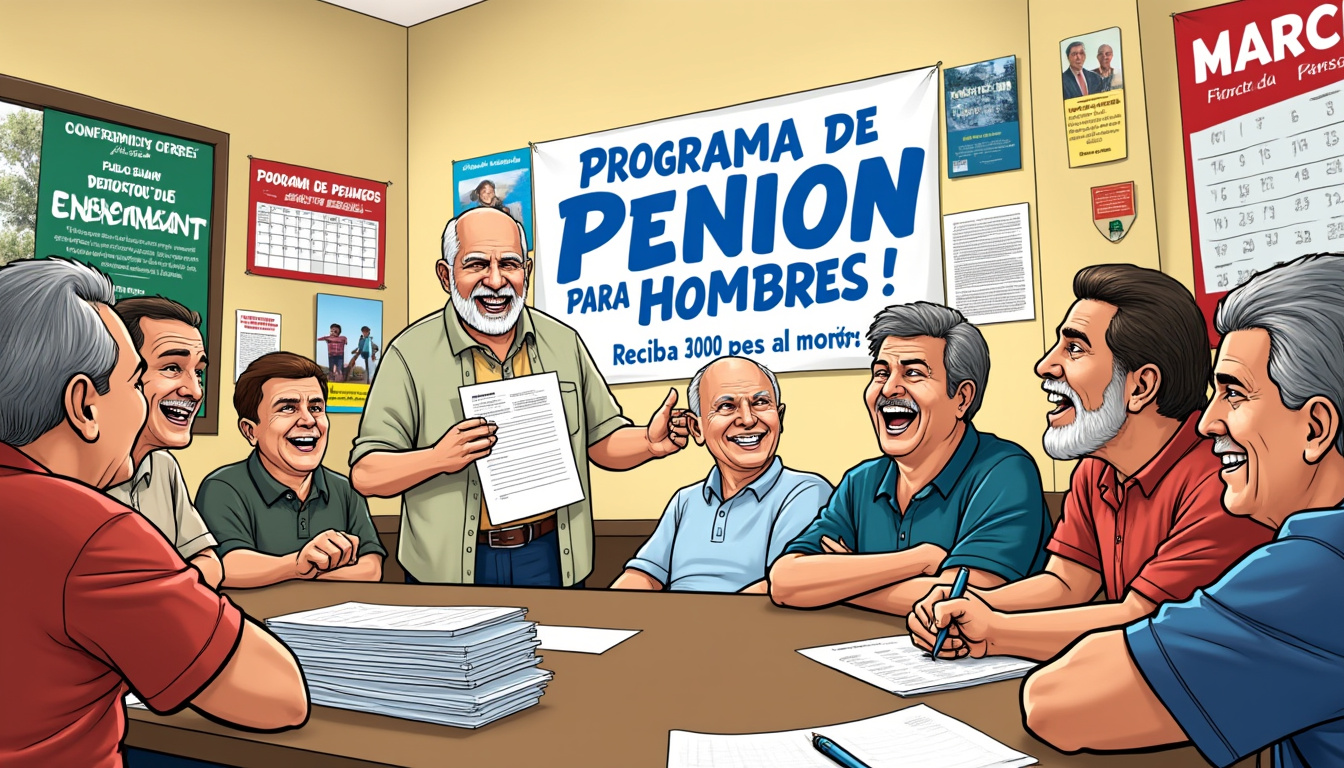 descubre cómo registrarte en la pensión hombres del bienestar y obtener la ayuda económica de 3 mil pesos. infórmate sobre el inicio del nuevo registro y asegúrate de no perder esta oportunidad de apoyo financiero.