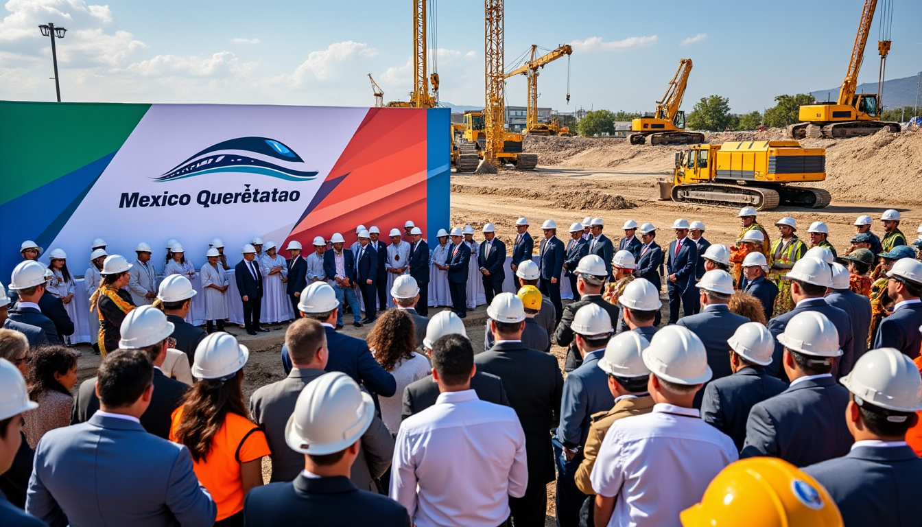 la construcción del tren méxico-querétaro da comienzo con una inversión de más de 6.300 millones de euros, prometiendo modernizar la infraestructura de transporte y mejorar la conexión entre estas dos importantes ciudades. descubre los detalles de este ambicioso proyecto que transformará la movilidad en la región.