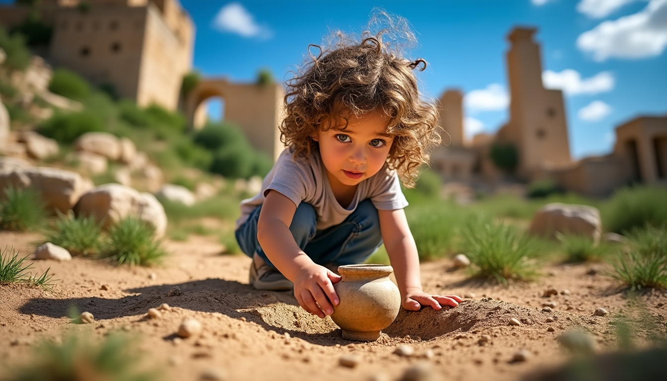 descubre la asombrosa historia de una niña de 3 años que tropezó con un artefacto de 3.800 años en un sitio arqueológico en jerusalén. una revelación fascinante que conecta el pasado con el presente.
