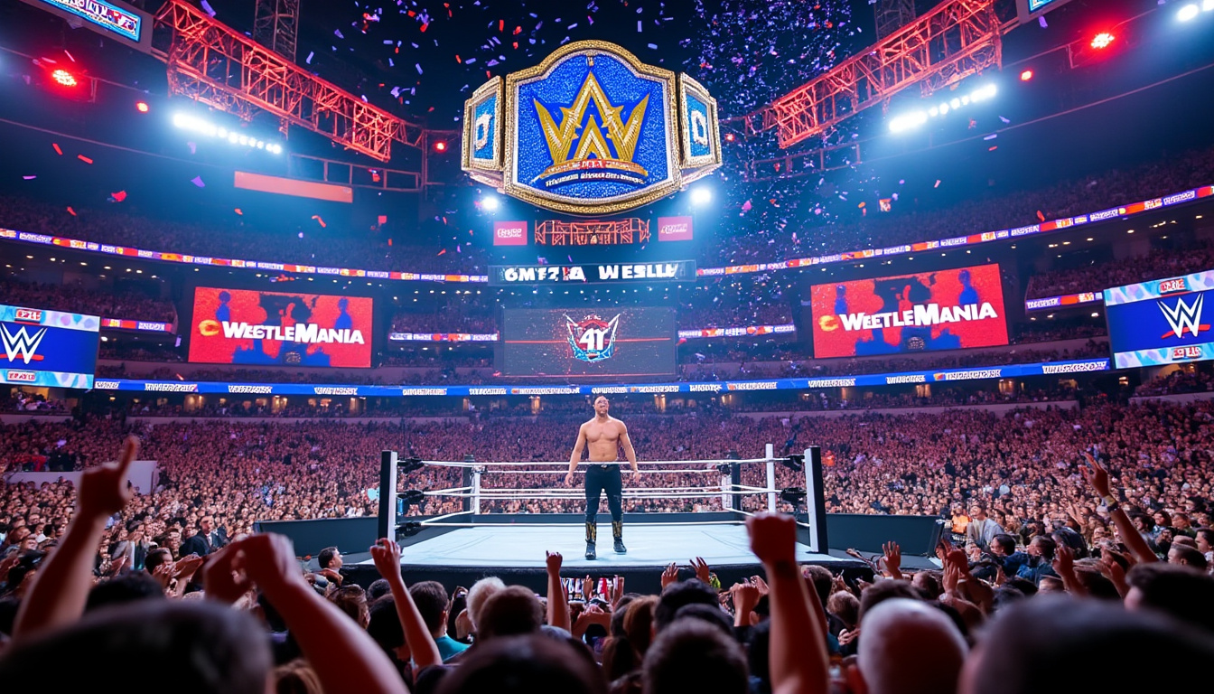 descubre el asombroso escenario de wrestlemania 41, donde el talentoso luchador mexicano 'penta' deslumbrará a los fanáticos con su increíble actuación y habilidades en el ring. ¡no te pierdas este emocionante evento lleno de acción y espectáculo!