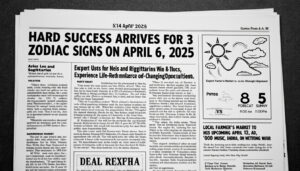descubre cómo el 6 de abril de 2025 será un día transformador para tres signos zodiacales, trayendo consigo oportunidades únicas y un éxito duradero. prepárate para aprovechar al máximo este evento astrológico.