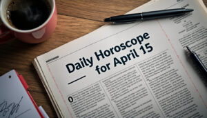 descubre lo que el horóscopo diario del 15 de abril tiene reservado para cada signo zodiacal. este día es perfecto para que asumas una postura firme en tus negocios. ¡no te pierdas las oportunidades que el universo tiene para ti!