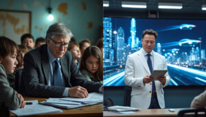 bill gates destaca cómo las acciones de elon musk impactan negativamente en los niños menos favorecidos, generando una reflexión sobre la responsabilidad social de los líderes tecnológicos en el bienestar infantil.