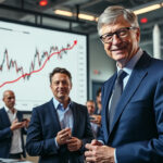 bill gates desafía a elon musk y anuncia su intención d'investir toda su fortuna, tras percibir que su posición en el mundo tecnológico está en riesgo. descubre los pormenores de esta intrigante competencia entre dos titanes de la innovación.
