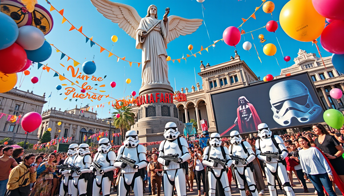 celebra el día de star wars en la ciudad de méxico este 4 de mayo. descubre una variedad de eventos emocionantes, actividades gratuitas y promociones especiales que harán de este día una experiencia inolvidable para los fans de la galaxia muy, muy lejana.
