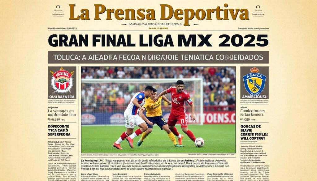 conoce todos los detalles sobre la gran final de la liga mx 2025 entre toluca y américa, incluyendo la fecha y el horario tentativo del emocionante partido que definirá al campeón.