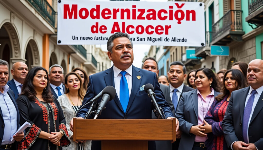 el alcalde mauricio trejo presenta un ambicioso proyecto de modernización del tramo alcocer en san miguel de allende, mejorando la infraestructura y la calidad de vida de los habitantes. descubre los detalles y los beneficios que este proyecto traerá a la comunidad.