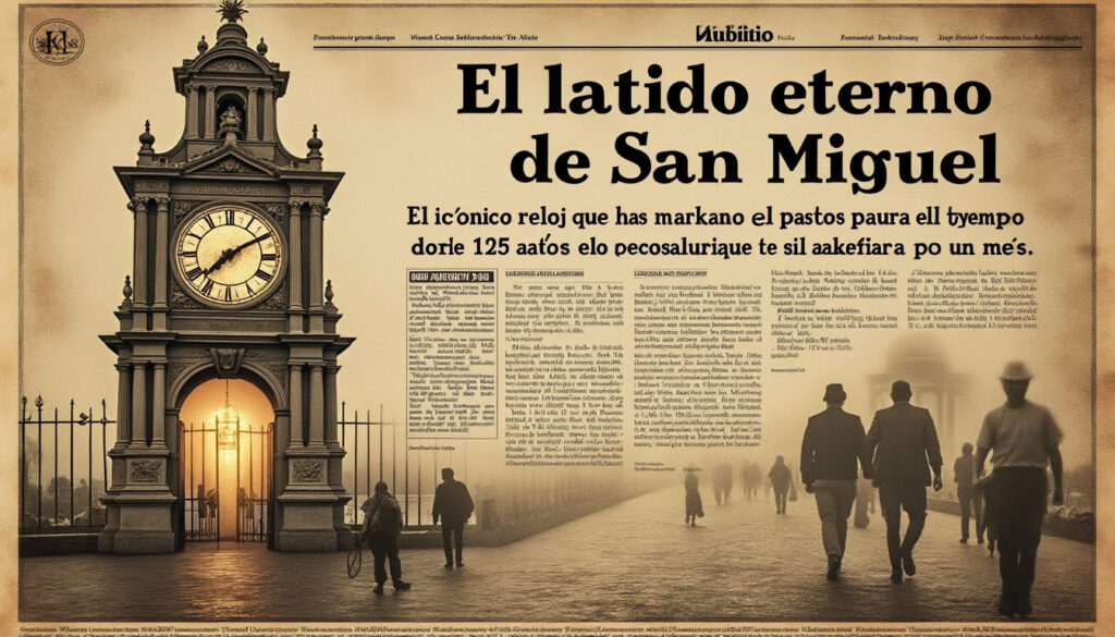 descubre la historia del icónico reloj de san miguel, que ha medido el tiempo durante 125 años y que se silenciará por un mes. un viaje a través del latido eterno de la ciudad y su legado histórico.