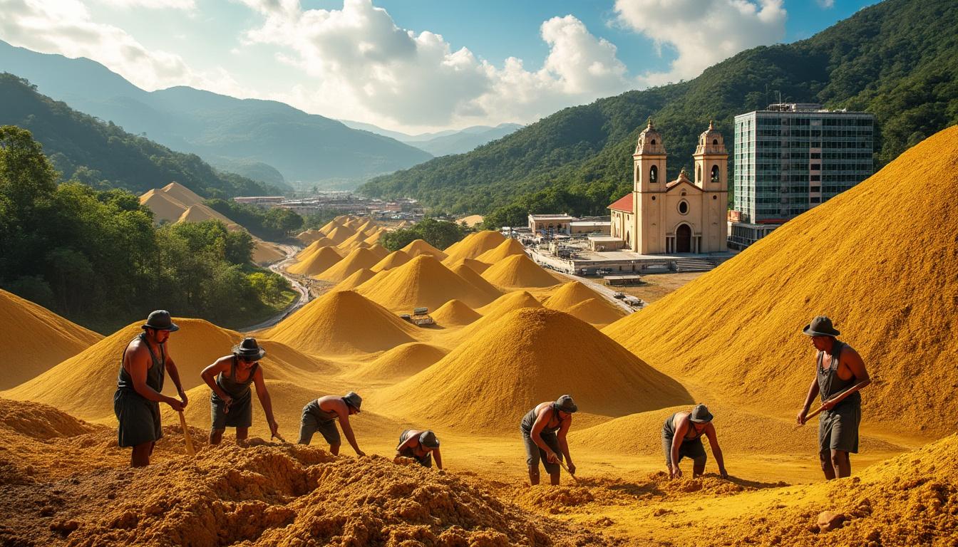 descubre el fascinante país latinoamericano que ha superado a gigantes como méxico, brasil y perú en reservas de oro en 2024. un análisis de sus logros económicos y recursos naturales que está llamando la atención del mundo.
