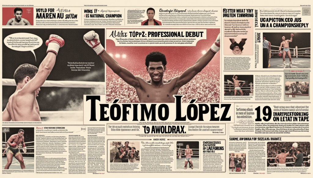 descubre el fascinante recorrido de teófimo lópez hacia el estrellato en el boxeo. conoce sus impresionantes estadísticas, logros destacados, nocauts memorables y la inspiradora historia del excampeón indiscutido del peso ligero.