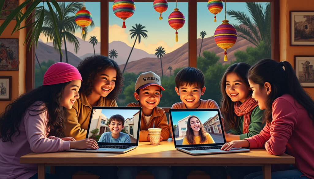 estudiantes de palm springs se conectan en línea con sus pares de san miguel allende, guanajuato, creando lazos culturales y aprendiendo juntos. descubre cómo esta interacción enriquece su experiencia educativa y promueve el intercambio de ideas entre dos comunidades diversas.