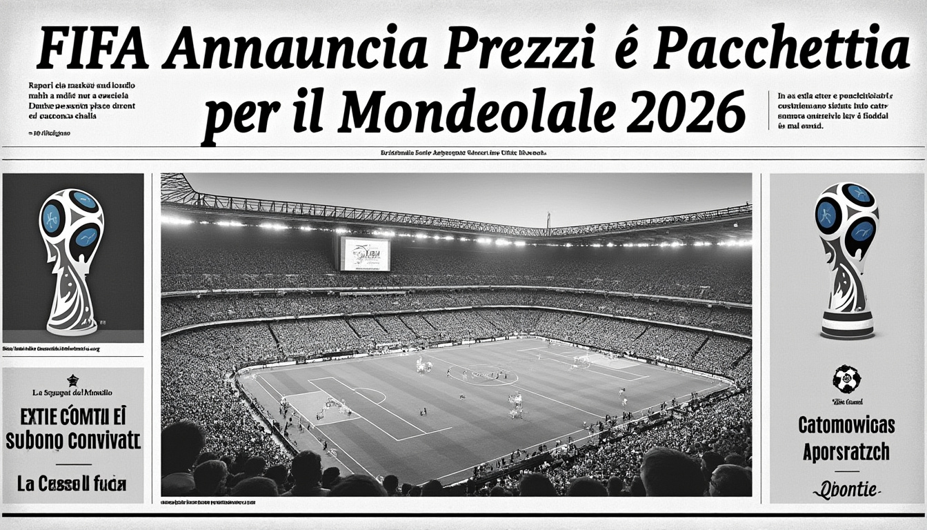 descubre los precios oficiales de entradas y paquetes para el mundial 2026, incluidos por fifa. no te pierdas la oportunidad de vivir la emoción del torneo más esperado del fútbol.