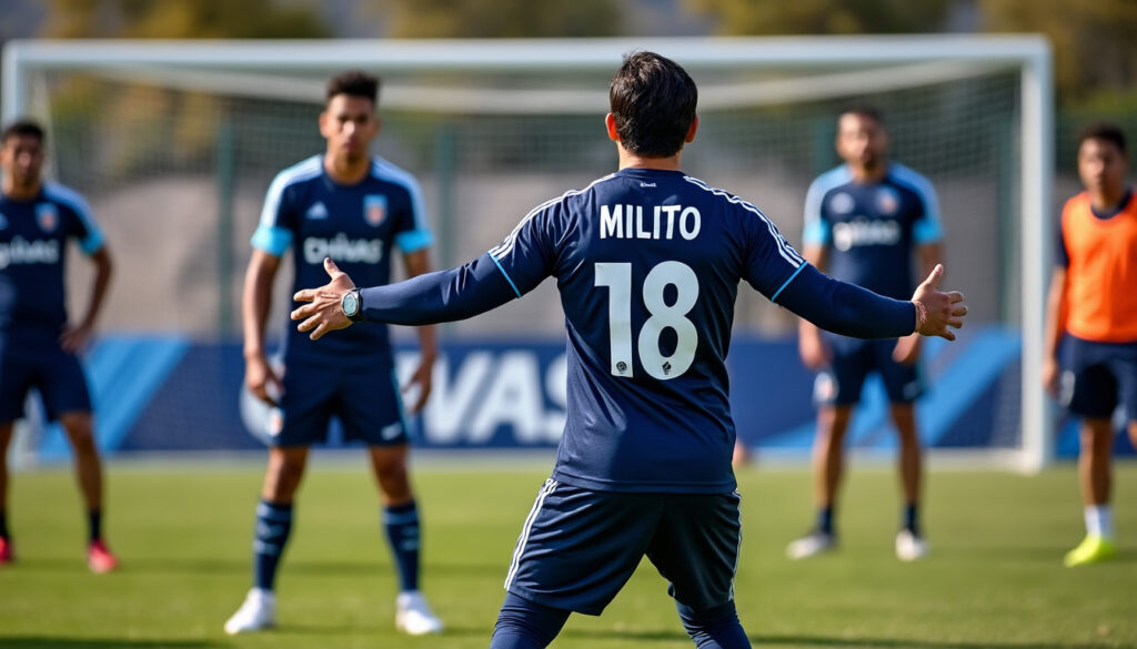 descubre cómo gabriel milito toma las riendas de chivas en su primera sesión de entrenamiento. un nuevo capítulo comienza para el equipo, lleno de expectativas y motivación bajo la dirección del exfutbolista.