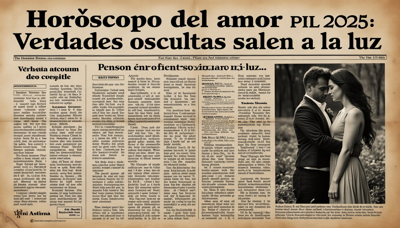 descubre lo que el horóscopo del amor tiene reservado para ti el 11 de mayo de 2025. verdades ocultas y revelaciones inesperadas llegan a tu vida amorosa. ¡no te lo pierdas!