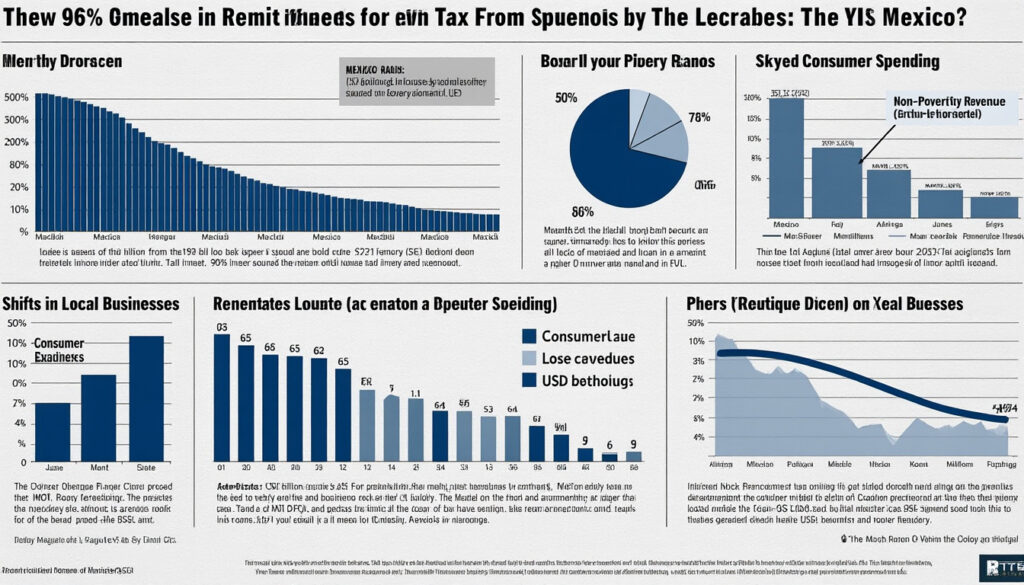 descubre el impacto del 96% en las remesas de méxico debido al nuevo impuesto de ee. uu. esta meta descripción ilustra las consecuencias a través de seis gráficos reveladores que muestran cómo afecta a las familias y la economía mexicana.