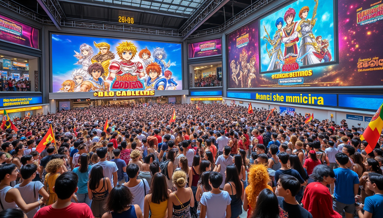 descubre la emocionante exposición de los caballeros del zodíaco que llega al metro de cdmx. sumérgete en el mundo de esta icónica saga japonesa y encuentra los mejores lugares para disfrutar de esta experiencia única. ¡no te lo pierdas!