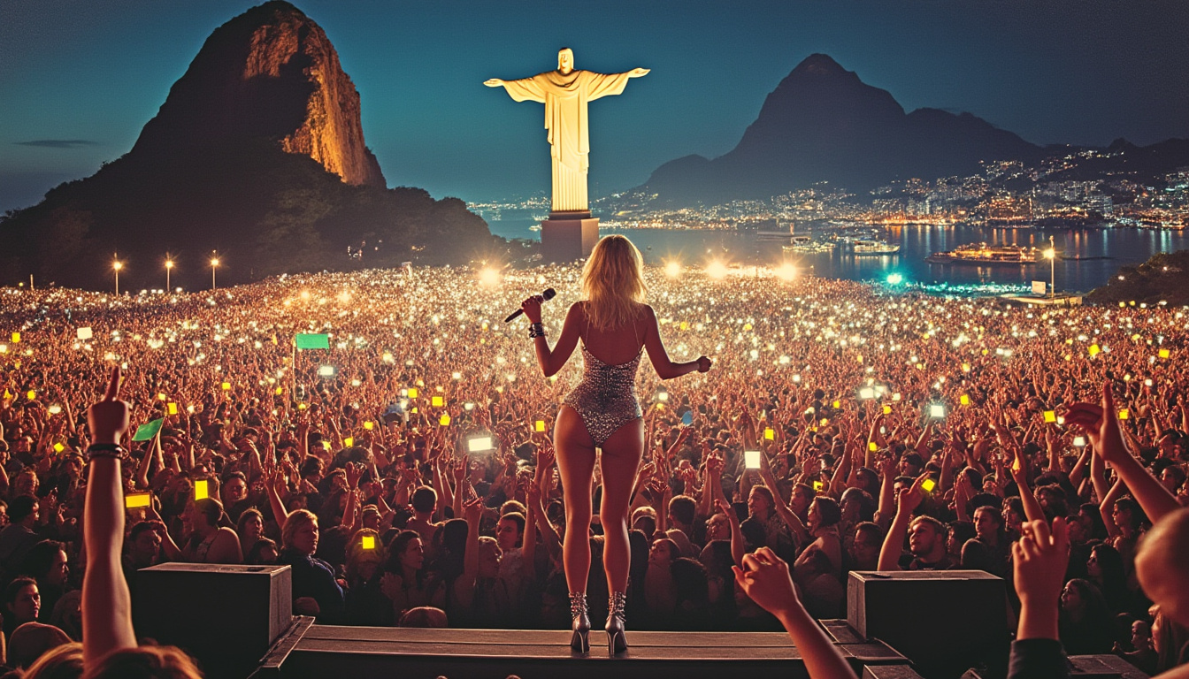 lady gaga muestra su gratitud a brasil por la increíble asistencia de 2.5 millones de fans en su espectacular concierto, celebrando la conexión especial con su público sudamericano.