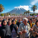 más de 23,000 personas se han unido en canarias para exigir un control efectivo sobre el turismo, resaltando la necesidad de una gestión sostenible que proteja el medio ambiente y la calidad de vida de los residentes. la protesta refleja el creciente descontento hacia el turismo masivo y aboga por medidas que equilibren el desarrollo económico con la conservación local.