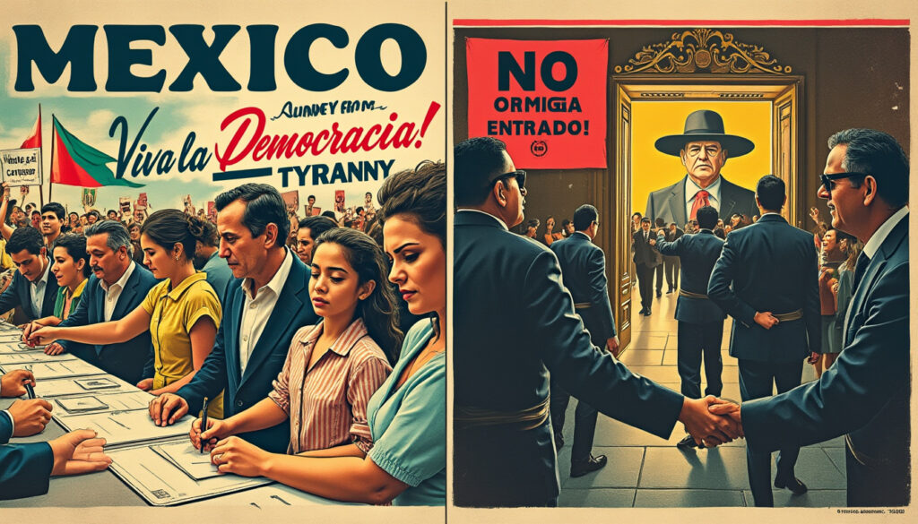 descubre cómo méxico ha transitado de la democracia a la tiranía en este análisis profundo. explora los factores políticos, sociales y económicos que han influido en este cambio dramático y cómo estos eventos han moldeado el futuro del país.