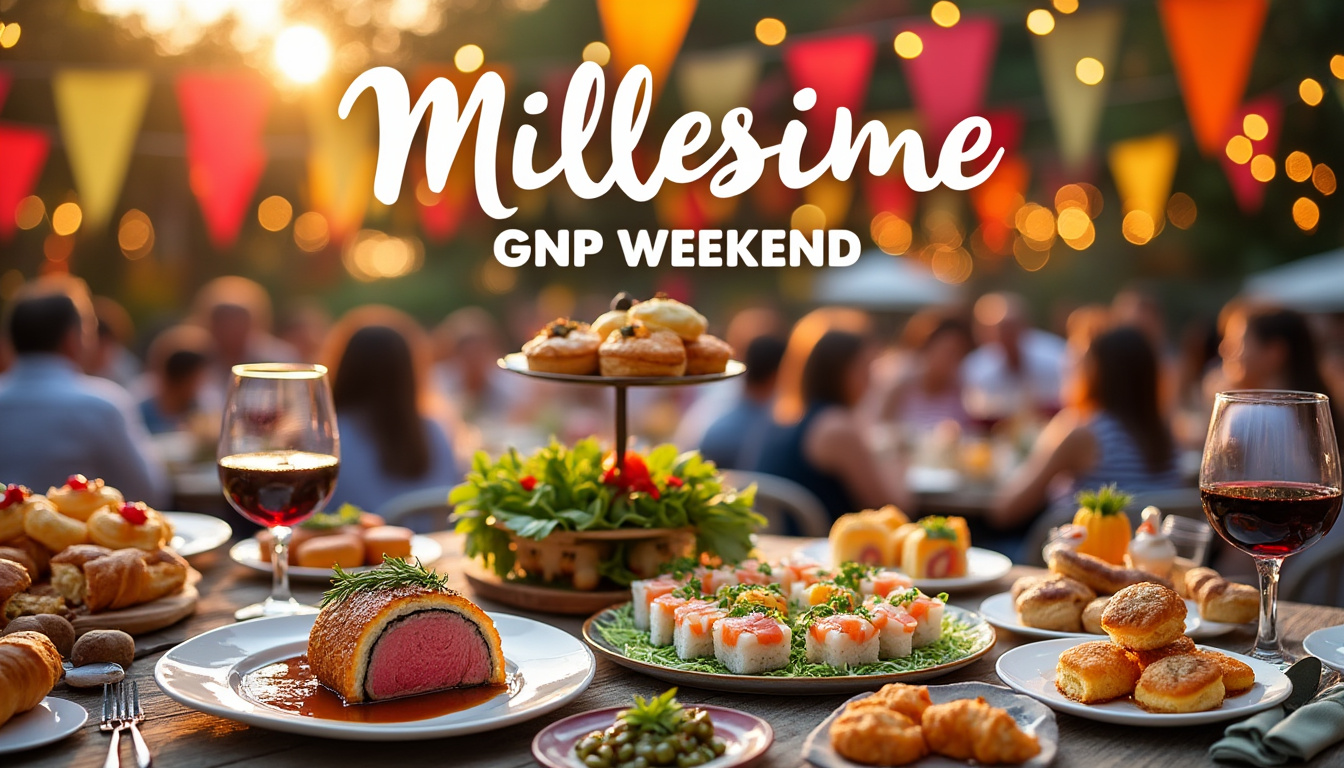 descubre millesime gnp weekend: una experiencia gastronómica única donde la buena comida y la compañía se fusionan para crear momentos inolvidables. ¡disfruta de este evento exclusivo que deleitará tus sentidos!