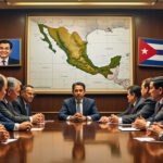 morena, el partido en el poder en méxico, desafía a la presidenta y fortalece sus lazos diplomáticos con cuba, marcando un momento clave en la política de la región.