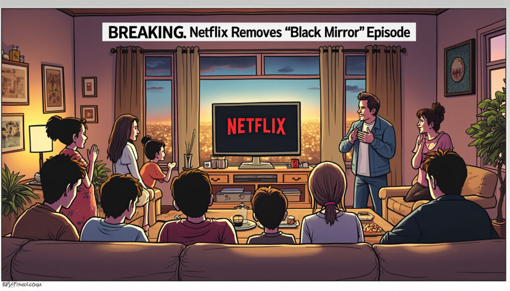 netflix ha tomado la decisión de retirar un episodio especial de 'black mirror'. descubre las razones detrás de esta controvertida medida y cómo afecta a los fanáticos de la serie.