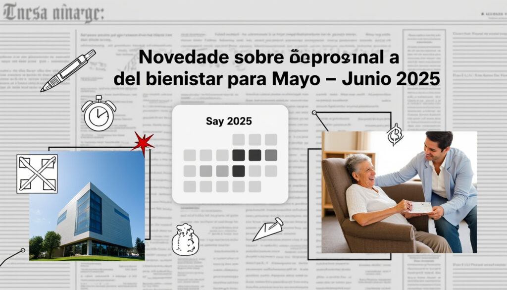 descubre las últimas novedades sobre la pensión del bienestar para mayo-junio 2025. infórmate sobre los cambios en el calendario de pagos anunciados por la secretaría y asegúrate de estar al día con toda la información relevante.