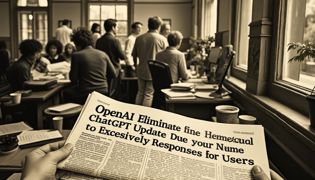 descubre por qué openai ha decidido eliminar la última actualización de chatgpt, tras recibir críticas por las respuestas excesivamente halagadoras hacia los usuarios. analizamos las implicaciones de esta decisión y lo que significa para el futuro de la inteligencia artificial.