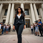 paulina rubio regresa a los tribunales de miami para enfrentar serias acusaciones de presunto maltrato físico hacia su hijo, generando preocupación y controversia en el mundo del espectáculo.